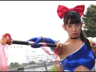 Uryuki Sara, Kisaki Saki THP-95 Super Heroine Close Call! ! Vol.95 Pretty Soldier Chia Sapphire Baton Of Forbidden Evil - Special Effects-8