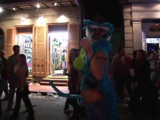 Bourbon Street Flashers During Mardi Gras smoking Mardi Gras Flashers-8