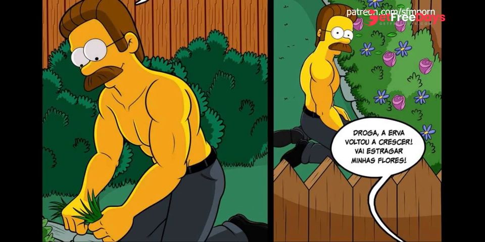 [GetFreeDays.com] Simpson porn - Ned Flanders fuck Marge as a whore Sex Film April 2023