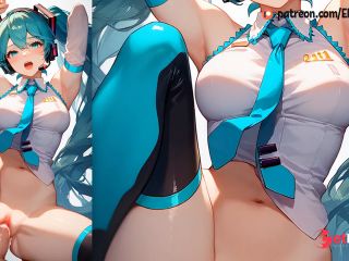 [GetFreeDays.com] Hatsune Miku shows her body and gives blowjob to fans Sex Video February 2023-6