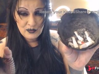 [GetFreeDays.com] Gothic Goddess Smoke Slave Humiliation Adult Leak November 2022-7