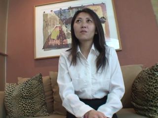 Hairy asian milf at casting-2