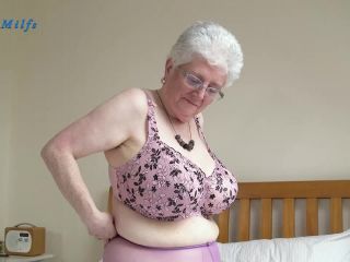 BritMilfs Granny in Pink Lingerie - GILF-4
