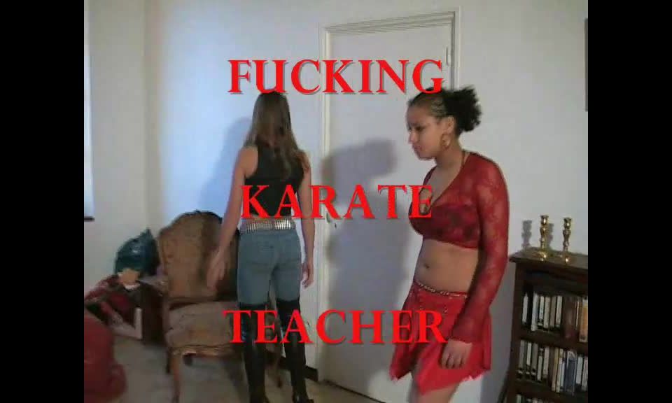 online clip 29 Girls-Fighting.Com - Krystel &Amp; Nathalie - C557 BAD KARATE TEACHER, foot fetish nude on feet porn 