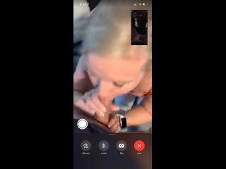 M@nyV1ds - Ellie Brooks - Cheating wife FaceTimes hubby BJFacial-1