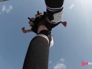 [GetFreeDays.com] I RIDE A PENNY BOARD IN A SKIRT WITHOUT PANTIES Porn Leak March 2023-5