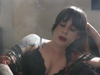 free adult video 42 Dani Lynn – Smoking Vss in Black Bra and Cover Up | nose exhales | fetish porn lucy cat femdom-1