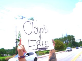 GIbbyTheClown - BBW Fucks Clown For Free In Atlanta - BBW-1
