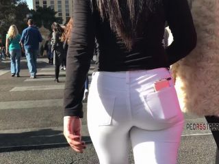 CandidCreeps 651 Strp White Jeans Perfect Ass Culo Booty Cand-7