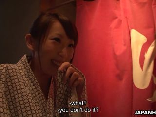 Sweet Aya Kisaki is working in a public bathroom-7