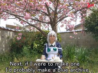 [GetFreeDays.com] sakuya makes mochis with cherry blossomsTouhou cos Porn Stream May 2023-9