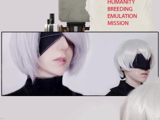 adult video 11 Lana Rain - Live Action Hentai Comic: 2B 9S NieR Automata - FullHD 1080p on hentai videos femdom at home-0