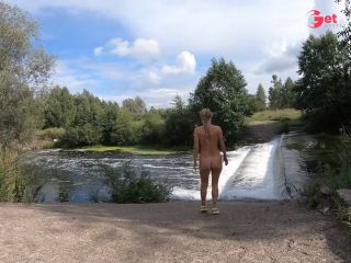 [GetFreeDays.com] Nudism at the waterfall Porn Stream May 2023-0