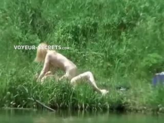 Older guy fucks a teen girl by the river-8