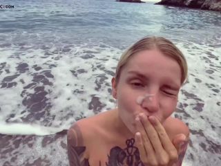Blonde Deep Sucking And Had Cowgirl Sex On The Beach - Cumshot - Pornhub, Real Red Fox (FullHD 2021)-9