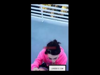 [Pornstar] LunaBennaCollection balcony blowjob snapchat premium 20190313 - NSFW247-0