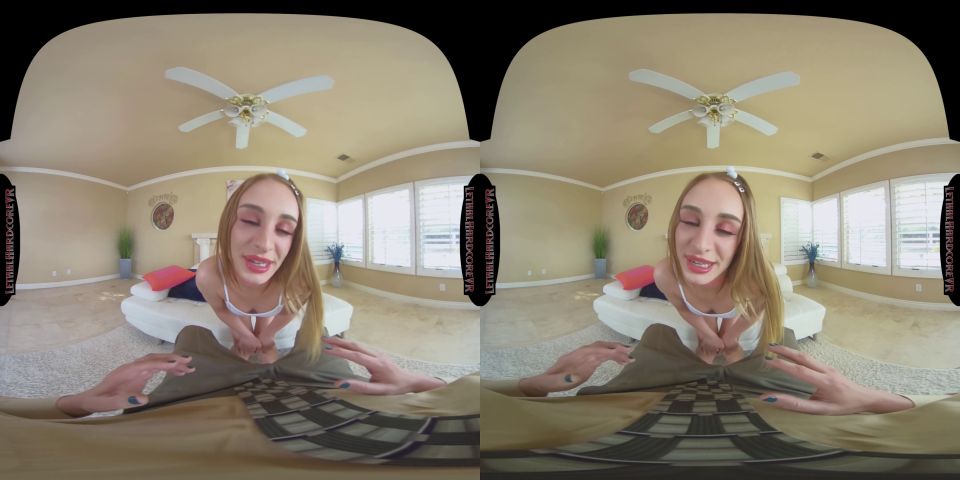 Stepdaughter Daisy Stone Talks Dirty With Stepdaddy In VR