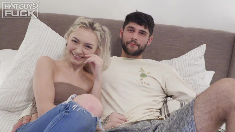 HotGuysFUCK presents Hairy Hunk Vinny Tesoro FUCKS Blonde Clara Fargo Hairy!