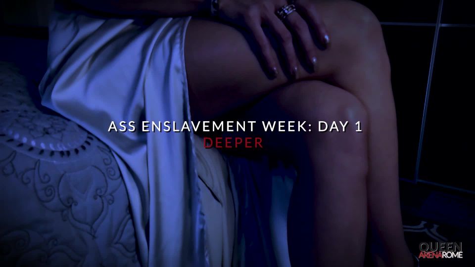 online porn clip 37 Arena Rome - Ass Enslavement Week Day 1 Deeper, gay spit fetish on femdom porn 