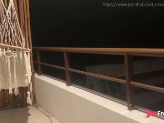 [GetFreeDays.com] Masturbating on the hotel balcony in view of the other balconies Adult Clip March 2023-0