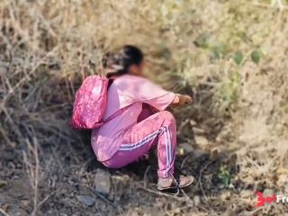 [GetFreeDays.com] Indian Desi inocent School Girl Wet Pussy outdoor jungle Sex Porn Clip March 2023-0