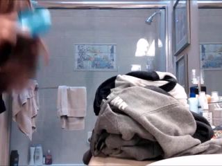 adult video 15 Nice brunete teen with hairy pussy taking a shower. hidden cam - nice - webcam my slave femdom-3