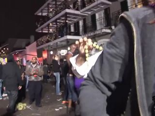 Girls Flashing on Bourbon Street Tattoo!-9