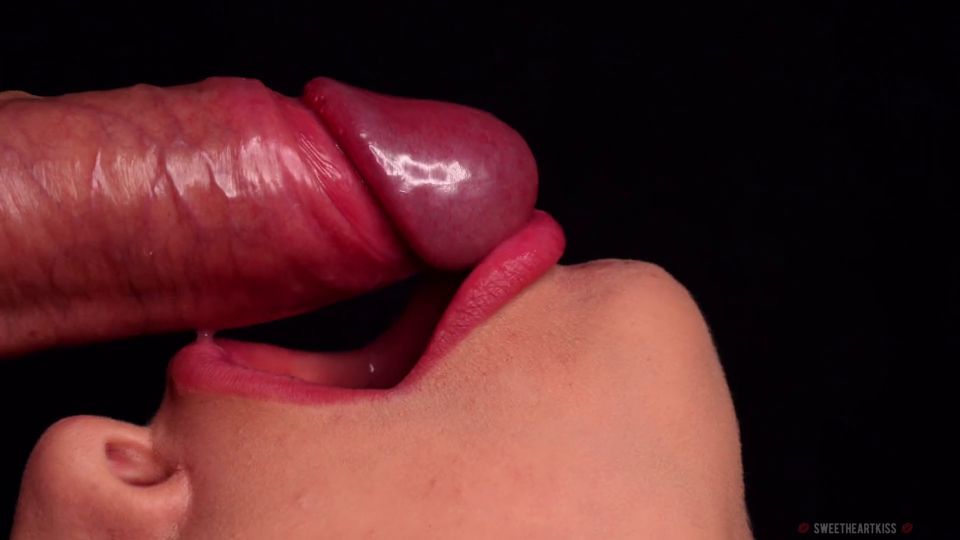 CLOSE UP Tongue And Lips BLOWJOB BEST Mouth For Your CUM Frenulum L...