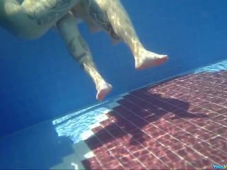 Naked teens in the pool Teen!-9