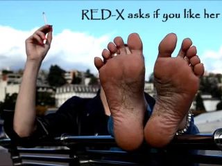 Porn online Dirty soles – Barefoot Urban Girls – RED-X: barefoot autumn in Lugano-5