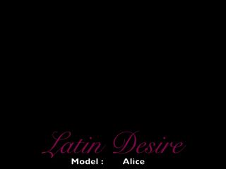 online adult video 48 Latin Desires – Alice Repost Leather and Lace A Symphony of Pink Pops 4K - dirty talk - pov mature femdom feet-9