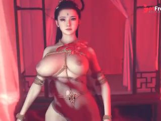 [GetFreeDays.com] 3D big boobs slut Chinese stripper shaking her big boobs Sex Film May 2023-4