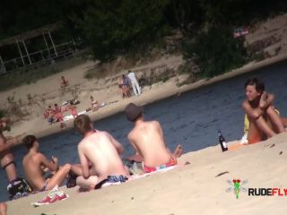 Everyone is staring at these gorgeous naturist teens  5-7