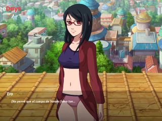 [GetFreeDays.com] Betting with Sarada to show us her tits - Naruto Family Vacation - Scene  Download Sex Video May 2023-3