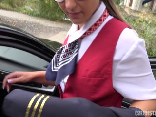 Czech Streets/Czech AV - Stewardess Andrea - Czech-3