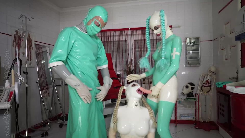 Blowjobs for the Doctor and the Latexnurse - KinkyRubberWorld (FullHD 2023) New Porn