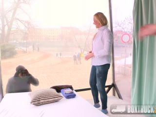 Boxtrucksex.com- Lili Peterson gets a full-body massage-1