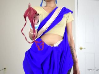 Indian milf hornylily jerks step son off with the help of-2