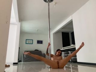 M@nyV1ds - AriaBaker - naked sexy dance on pole-8