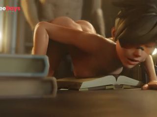 [GetFreeDays.com] Tracer gets banged in library Porn Clip March 2023-3