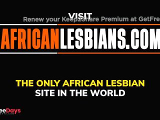 [GetFreeDays.com] Thick African Lesbo Gfs Passionate Sex And Anal Play Porn Video May 2023-8