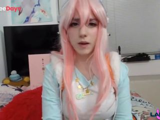 [GetFreeDays.com] Lana Rain Cosplays Super Sonico and Fucks Herself on Live Cam Porn Leak December 2022-9