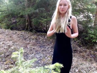 Double penetration in forest! – WendyFors on fingering porn -1