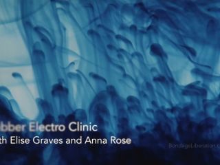 Rubber Electro Clinic - Elise Graves and Anna Rose - latex - medical clinic - electro - Stanley Jr. - gas mask - forced orgasms(Feet porn)-0