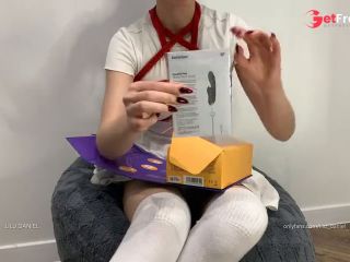 [GetFreeDays.com] Schoolgirl unboxing new vibrator and try it until orgasm  Porn Leak March 2023-2