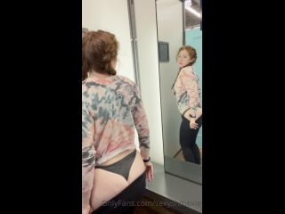 Onlyfans - sexyshmexie - I got a little too horny at the mall today Im not super vocal in the video because th - 02-03-2021-0