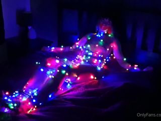 Lil Missy UK () Lilmissyuk - i just remembered that i made a short video when i was tied up with the fairy lights 22-12-2020-2