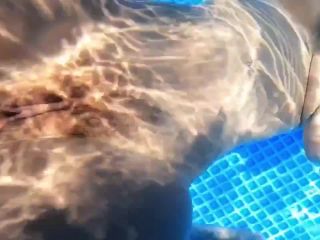 [Amateur] Getting Fucked Upside Down Under Water!-8