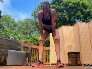 Fetish porn Lora Cross Burpee Workout By Sexy Fitness Girl  Lora Cross -7