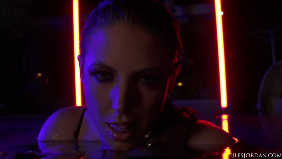 xxx video big ass anal brunette | Angela White - Dark Seduction, Fucks Under Neon Lights At Night [JulesJordan / HD / 720p] | brunettes